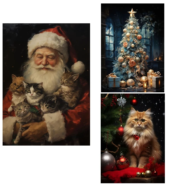 Festival Christmas Tree 1000 PCS Jigsaw Puzzles Challenging Family Activity Games for Gameroom Bedroom  Decoration Gift