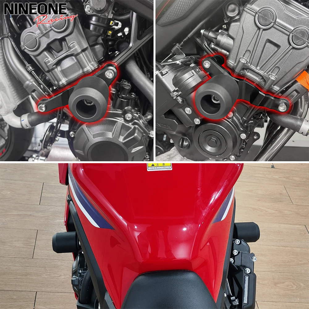 혼다 CBR650R CB650R CBR CB 650R 2024-2025 프레임 슬라이더 충돌 보호 장치 오토바이 낙하 보호 프레임 엔진 충돌 패드