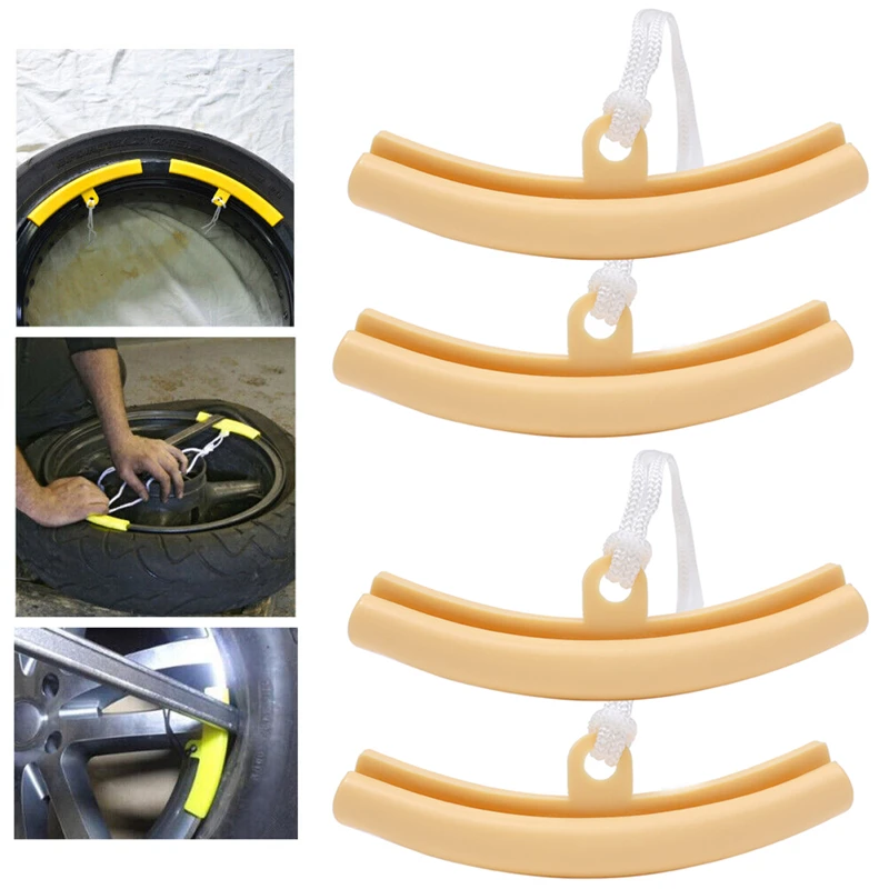 

2-4pcs Tire Changer Tyre Rim Guard Wheel Rim Edge Protectors Fits Car Motorcycle Tyre Wheel Rim Edge Protection Cover