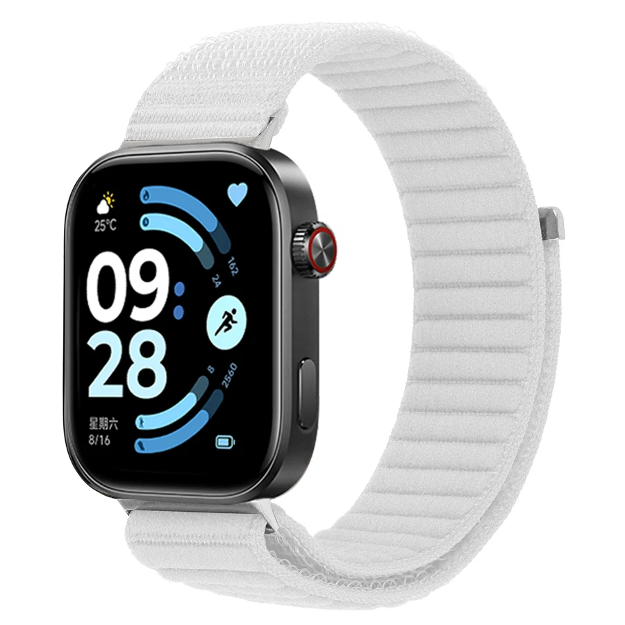 Nylon Loop Band voor Redmi Watch 4 5 6 Bandje Verstelbare Sport Vervangende Correa Armband voor Xiaomi Mi Band 10/9/8 Pro Bandje