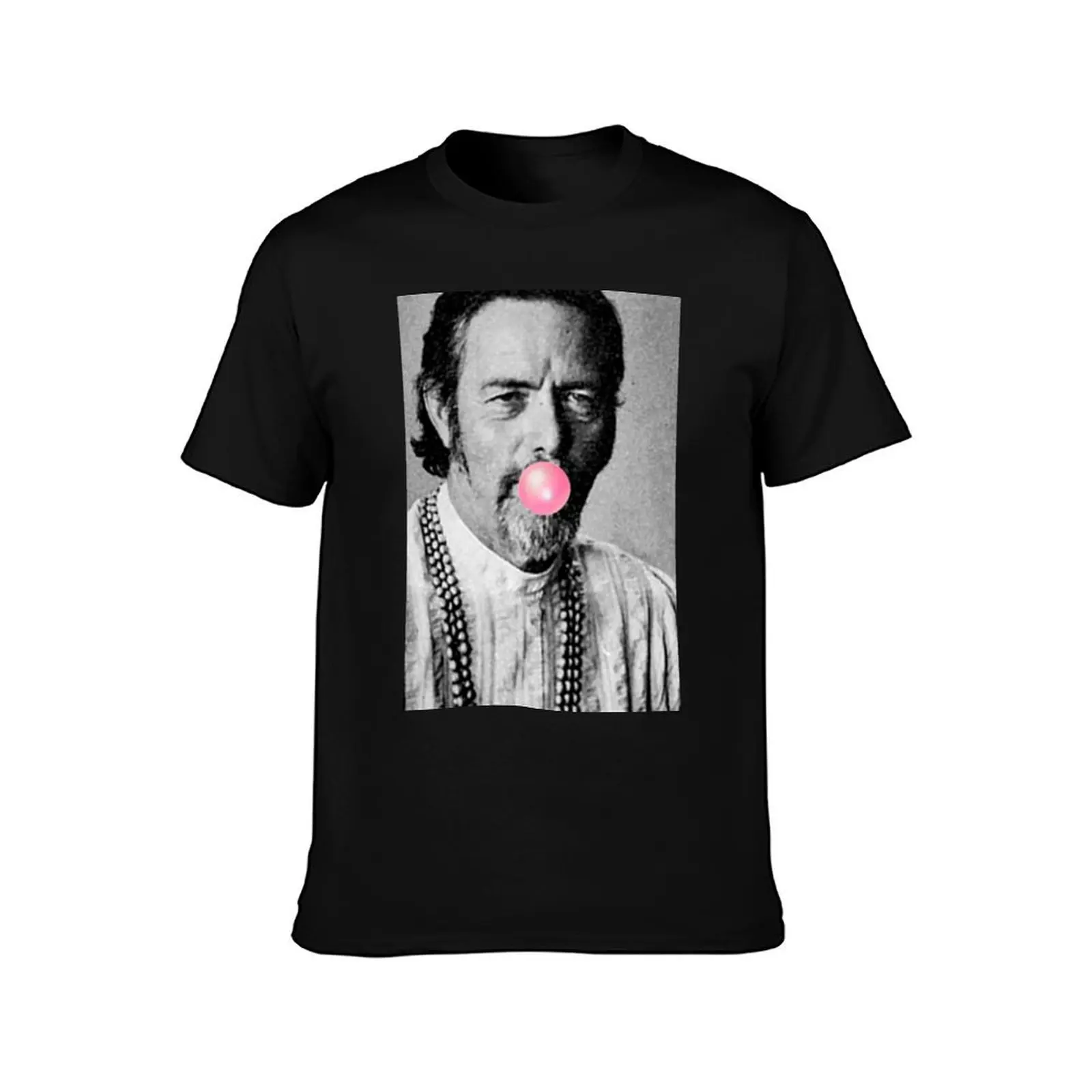 Alan Watts T- T-Shirt t shirts for man pack cotton T-Shirt