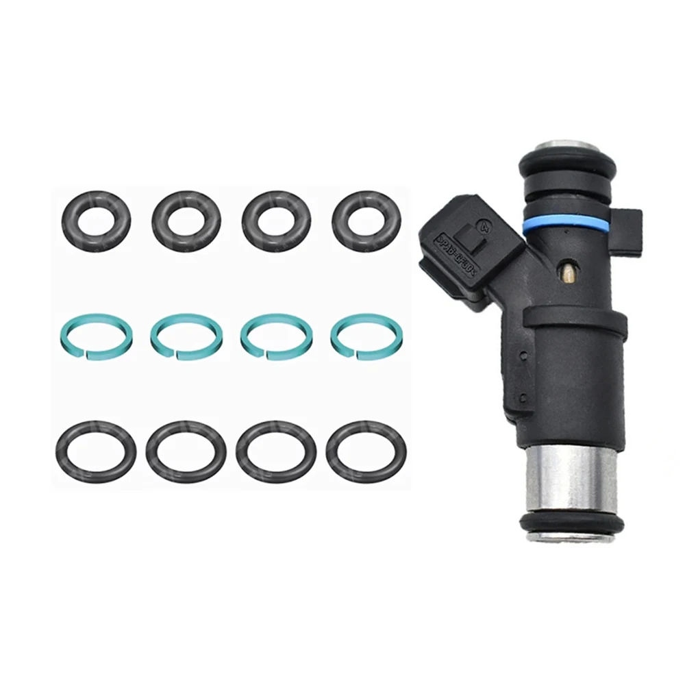 

Набор из 4 ремонтных комплектов топливных форсунок 09101 для 1F002A 1984E0 0280156357, топливные форсунки, подходящие для Peugeot 206, Renault, Citroen