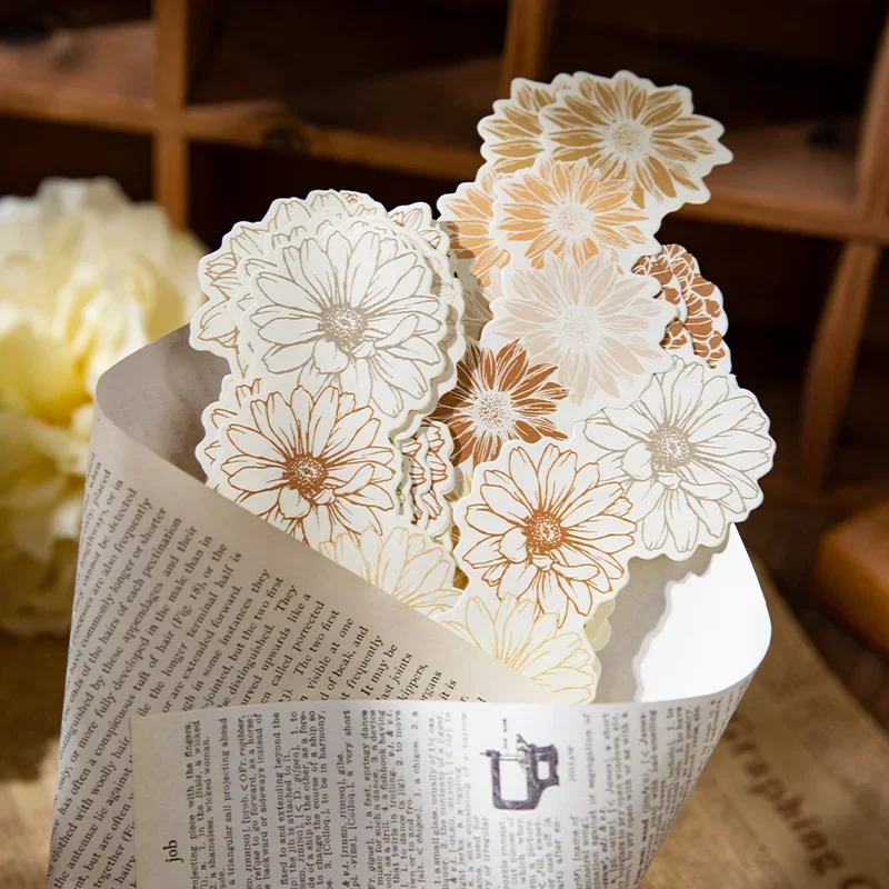 Flower Stream Handmade Scrapbook, Spring Xun Material Book, Lace Series, Writing Board, Handbook Collage, 36 Folhas, 87x225mm