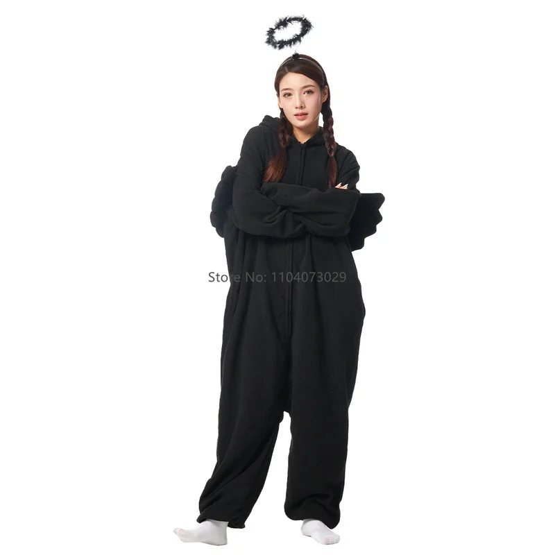 بيجامة Kigurumi على شكل حيوانات ملابس الهالوين للبالغين والأطفال بيجامة كرتونية أزياء تنكرية للحفلات ملابس منزلية للنساء والرجال