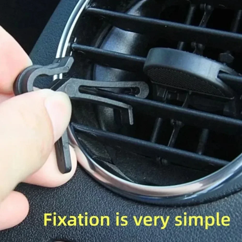 Add to Wish List Car Air Outlet Storage Bag, Mobile Phone,Key, Sunglasses,Ventilation,Household,Hanging Leather Organizer Box