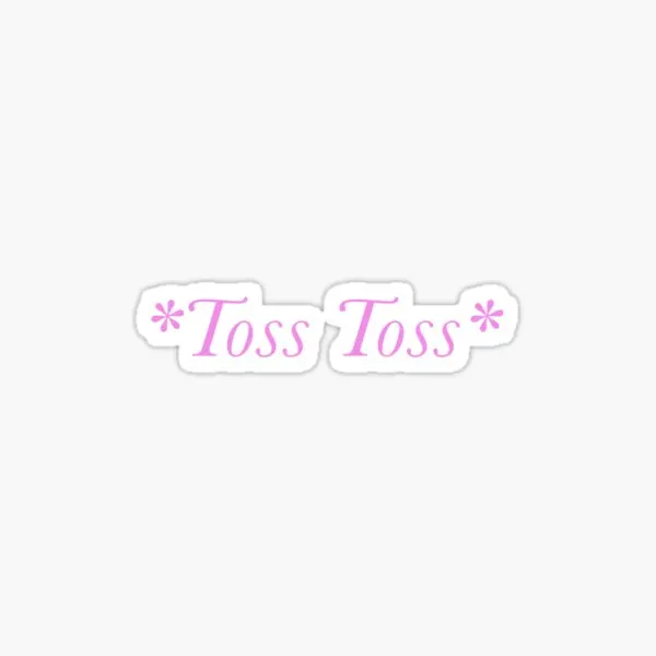 Wicked Glinda Toss Toss  5PCS Stickers for Room Background Decorations Art Water Bottles Living Room Wall Anime Laptop Cartoon