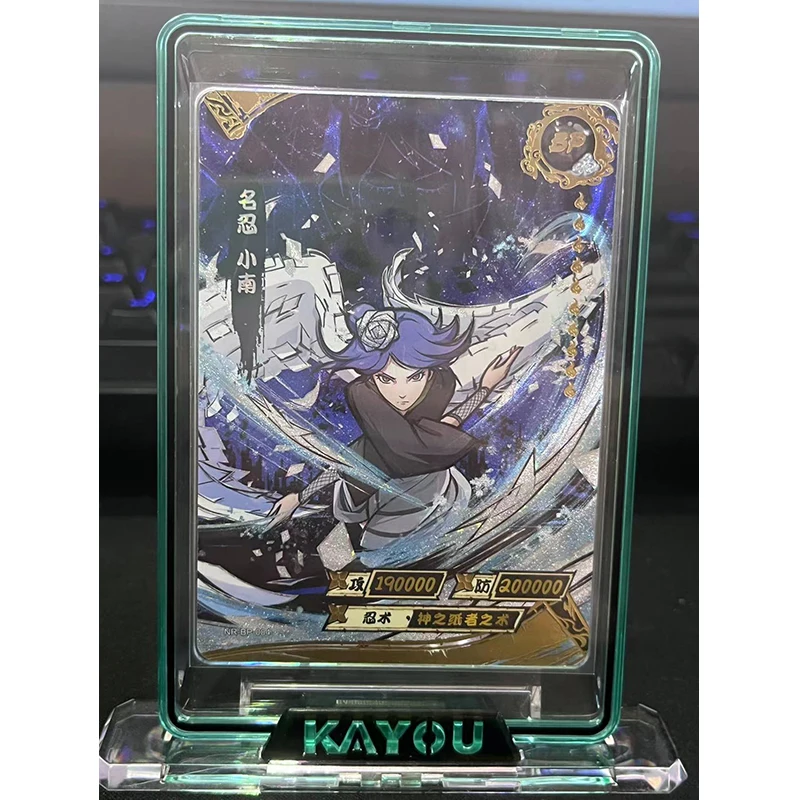 KAYOU Naruto Rare BP Cards 9.5 Graded Card Rating Card Uchiha Obito Deidara Senju Hashirama Uchiha Itachi Collectible Cards