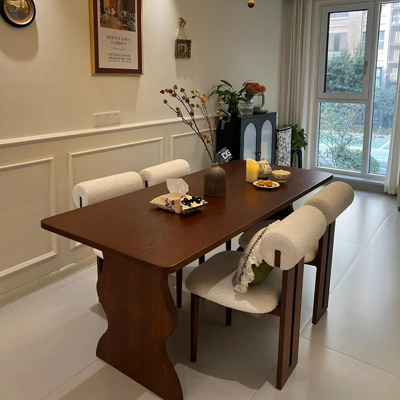 Gaming Luxury Dining Table Kitchen Mobile Restaurant Living Room Designer Writing Dining Table High Muebles Commercial Furniture
