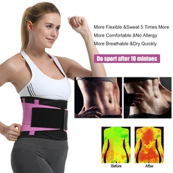 1 Piece Sports Waist Brace for Lower Back Pain, Support Belt Breathable Lower Back Pain Relief for Herniated Disc, Sciatica