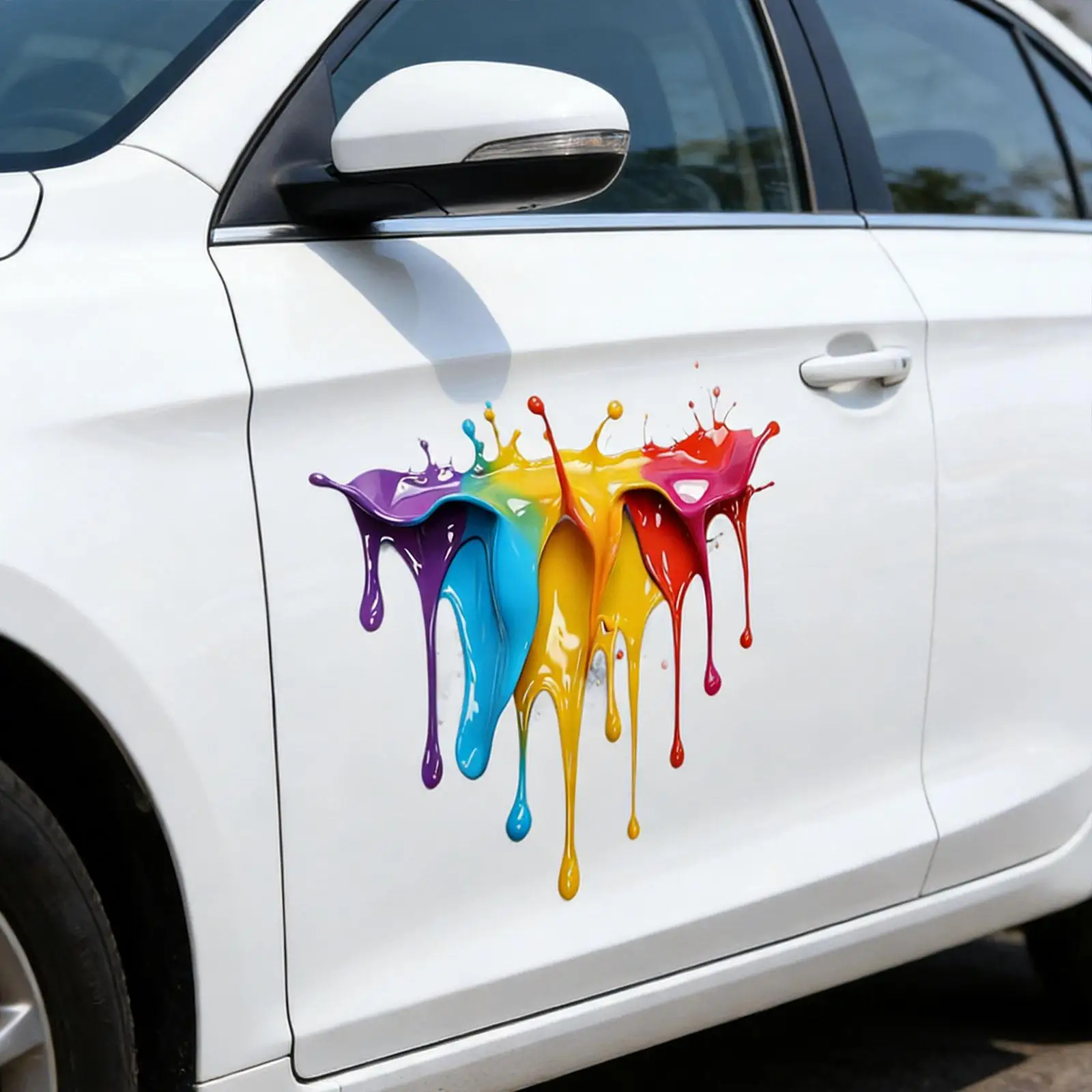 Car Body Side Stickers, Easy to Use, Waterproof RV Sticker Auto Sticker for SUV Truck Car