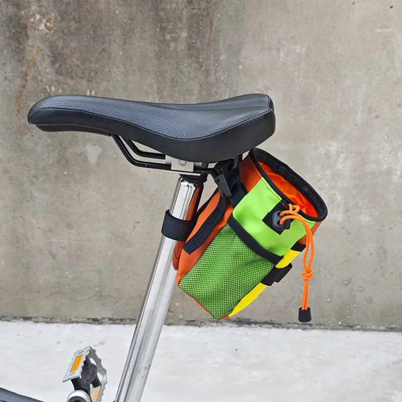 

Budget-Friendly Cycling Storage Bag Universal Bicycle Water Bottle Front Tail Bag For Brompton Bicycle