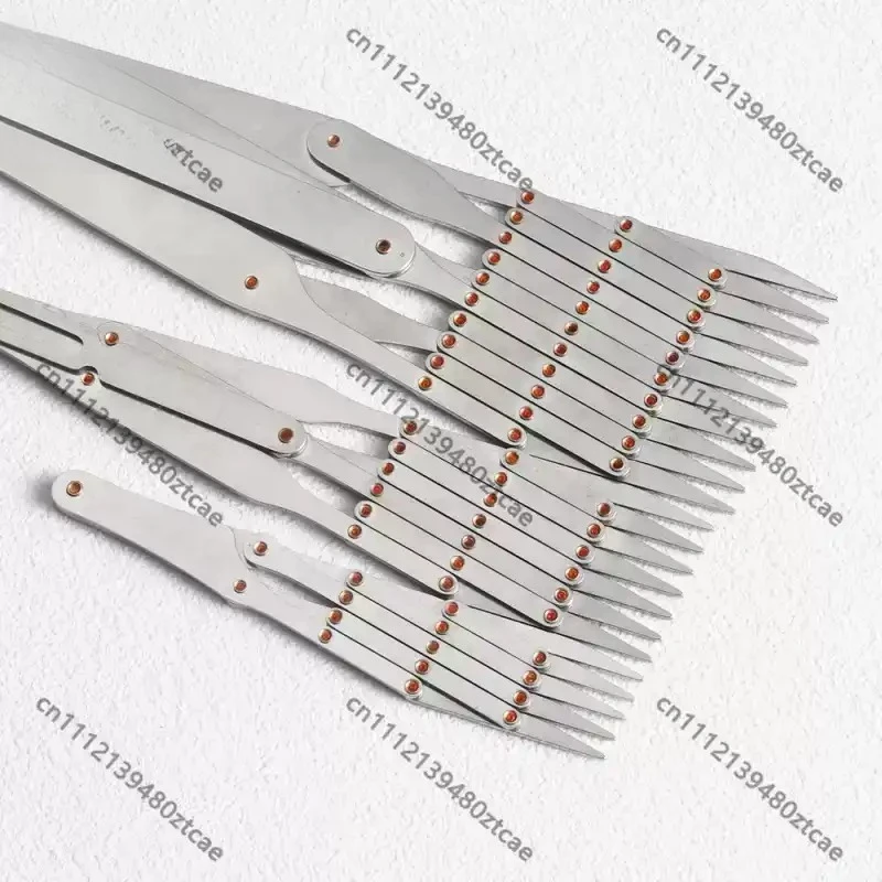Equal‑Spacing Ruler,Quick Dividing Parallel Drawing Marking Tool for Bag Making