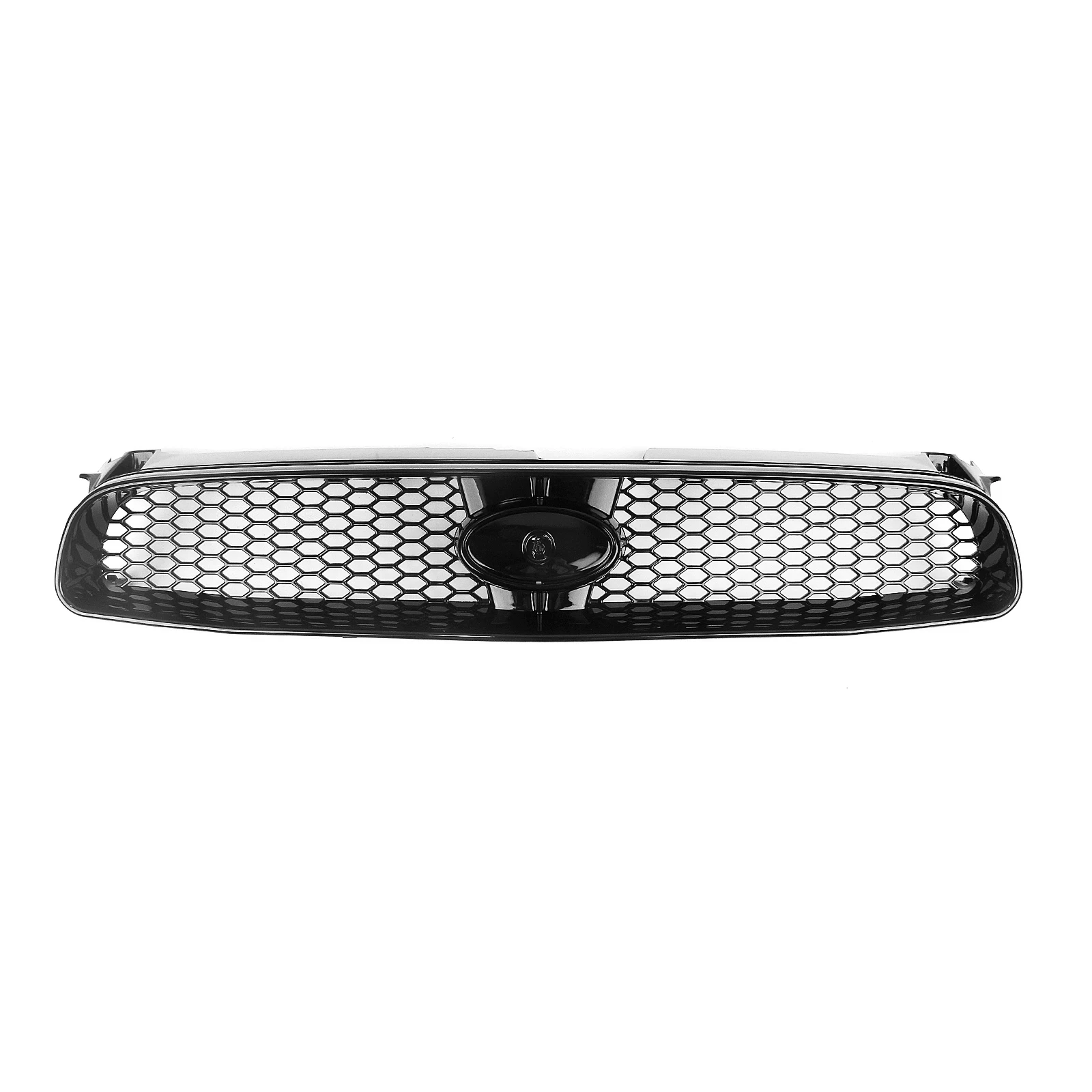 Front Grille Racing Grill For Subaru Impreza 8th 2004-2005 Carbon Fiber Look/Gloss/Matte Black Car Upper Bumper Hood Mesh Grid
