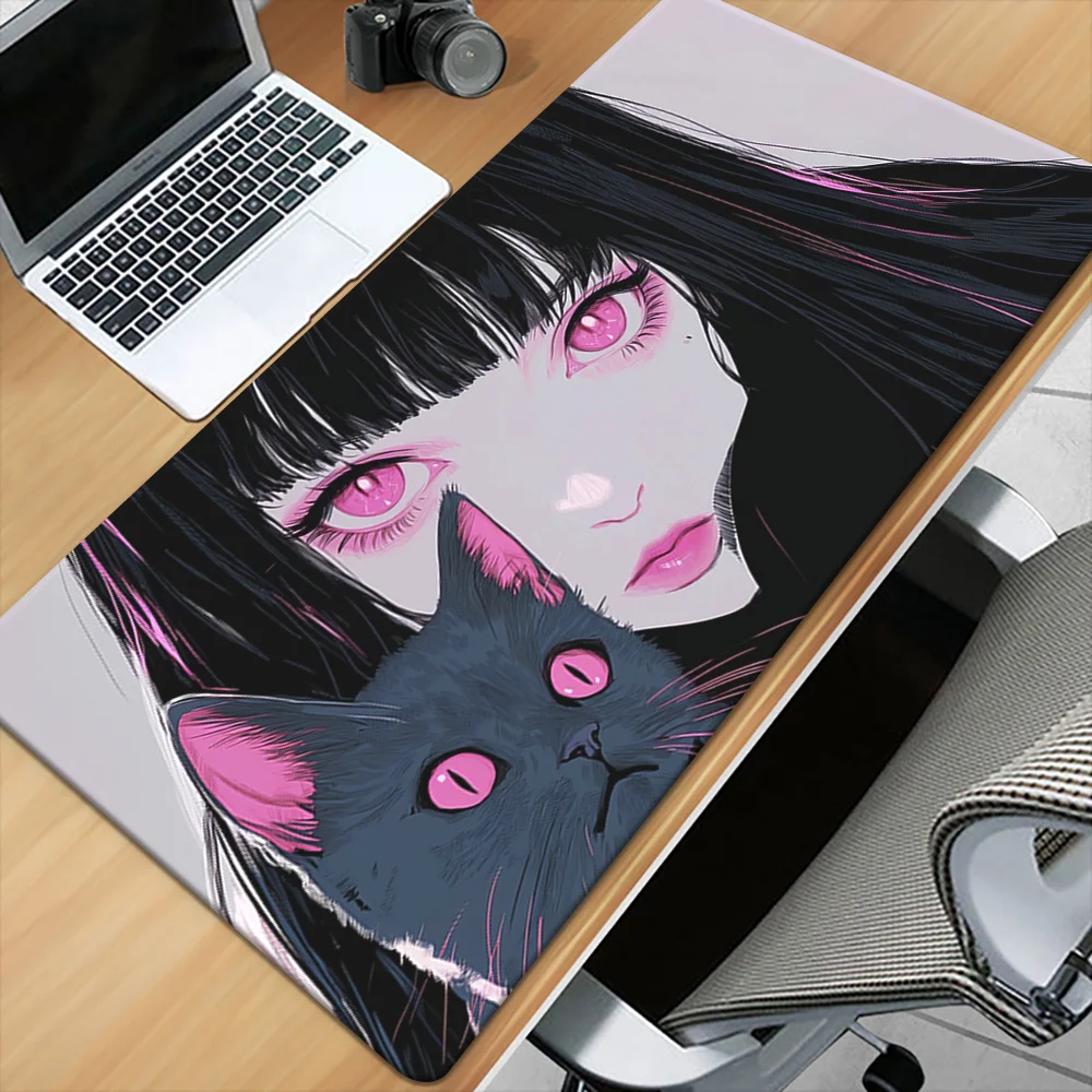 

Manga Style, HD Printed Pad for Desk, Multi Functional XXL Mousepad, Keyboard Gaming Mouse Mats