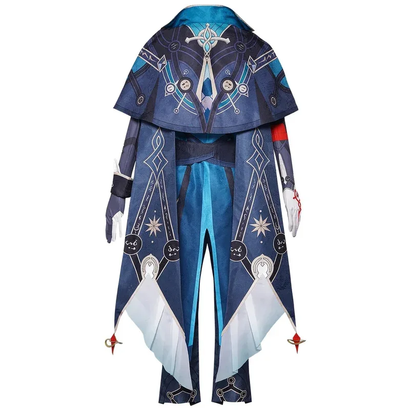 

DY20Honkai Star Rail Anaxa Cosplay Costume Anime Cosplay Anaxagoras Wig Uniform Full Set Game Green Wig Party Outfits Halloween2