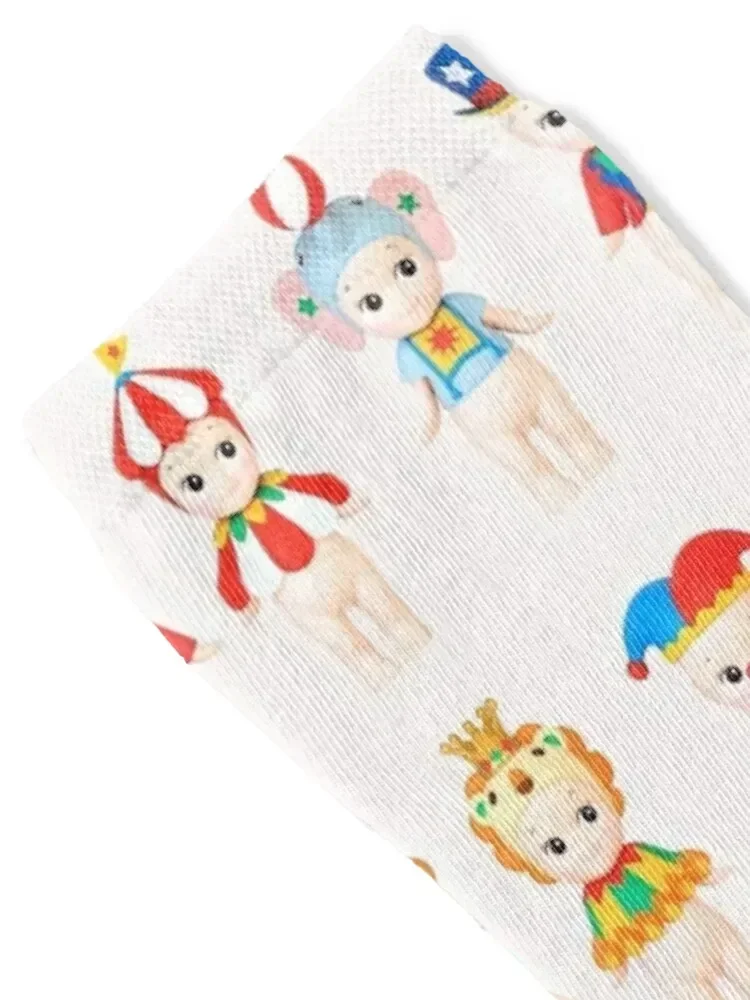 sonny angel circus series sticker pack Socks Soccer gift Socks Girl Men's