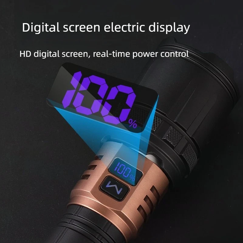 ไฟฉายบรรยากาศแบบมัลติโหมดรุ่นใหม่ ทำจากอะลูมิเนียมทั้งหมด ไฟฉายอเนกประสงค์สำหรับใช้งานกลางแจ้ง ไฟฉายแบบรวมฟังก์ชันหลากหลาย ใช้งานได้ยาวนาน เหมาะสำหรับการตั้งแคมป์