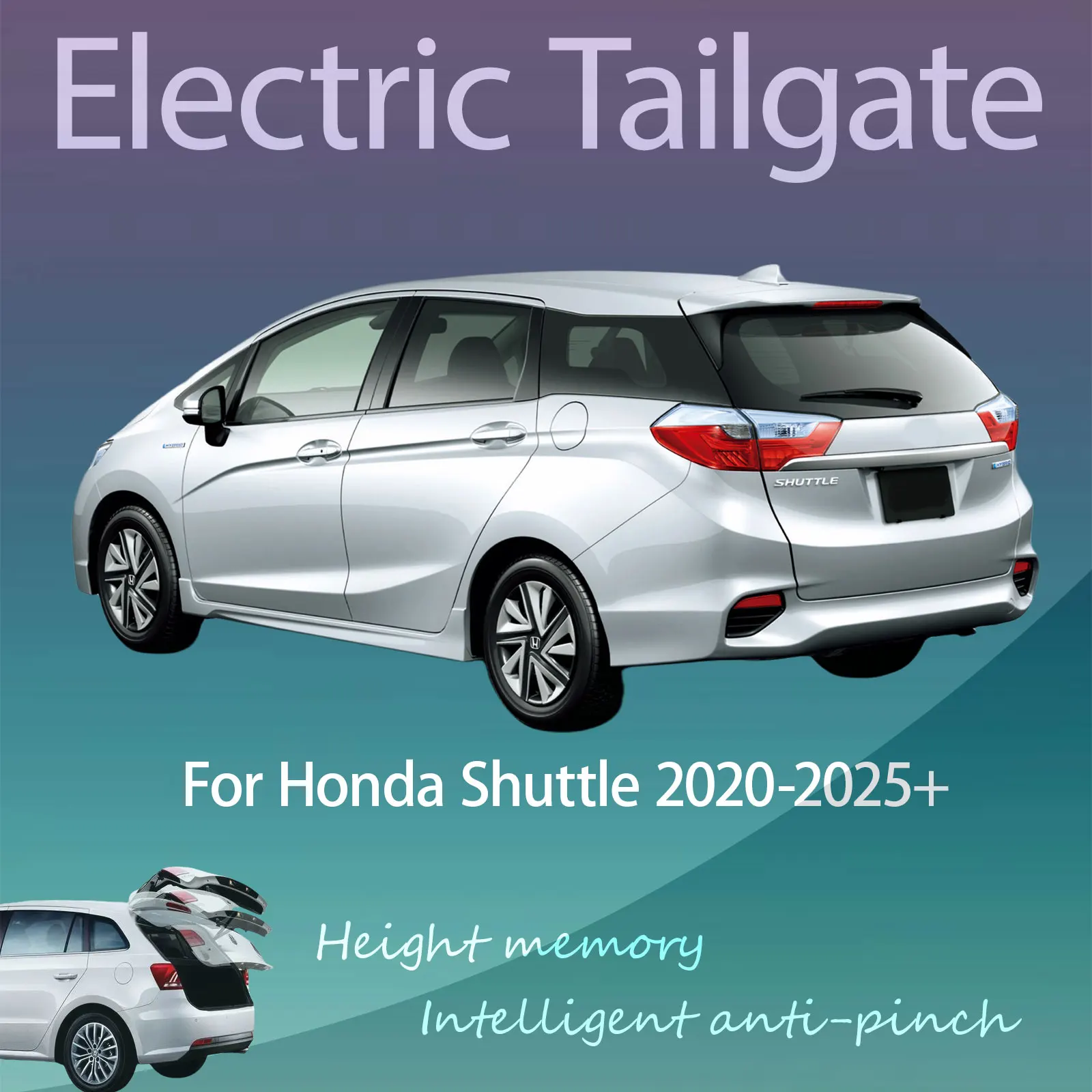 

For Honda Shuttle 2020-2025+ Electric Tailgate Hands Free Operation Dual Rod Electric Trunk Suction Intelligent Operation