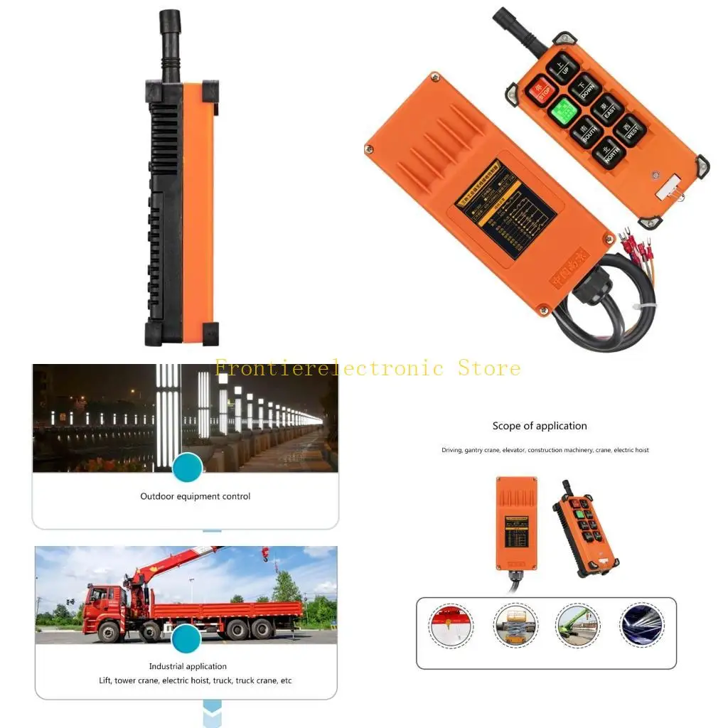 

G8DB модернизирует беспроводные краны с дистанционным управлением для опорной башни с электрической цепью