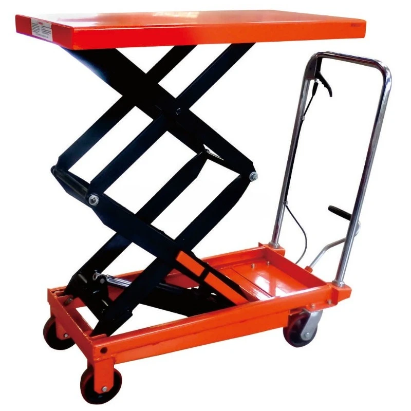 Hydraulic lift table Foldable scissor lift car 1.5 meters height 300 kg load workshop material handling