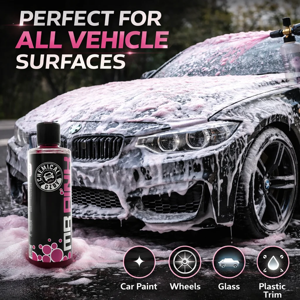 Sabun Cuci Mobil Berbusa Merah - Car Wash Shampoo Ph Neutral High Foaming ulasan dan harga