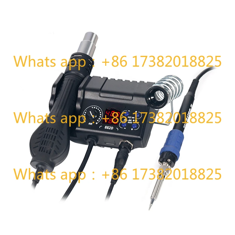 WEP-882D 2-in-1 Hot Air Dismantling Welding Table Double Digital Display Constant Temperature Welding Table