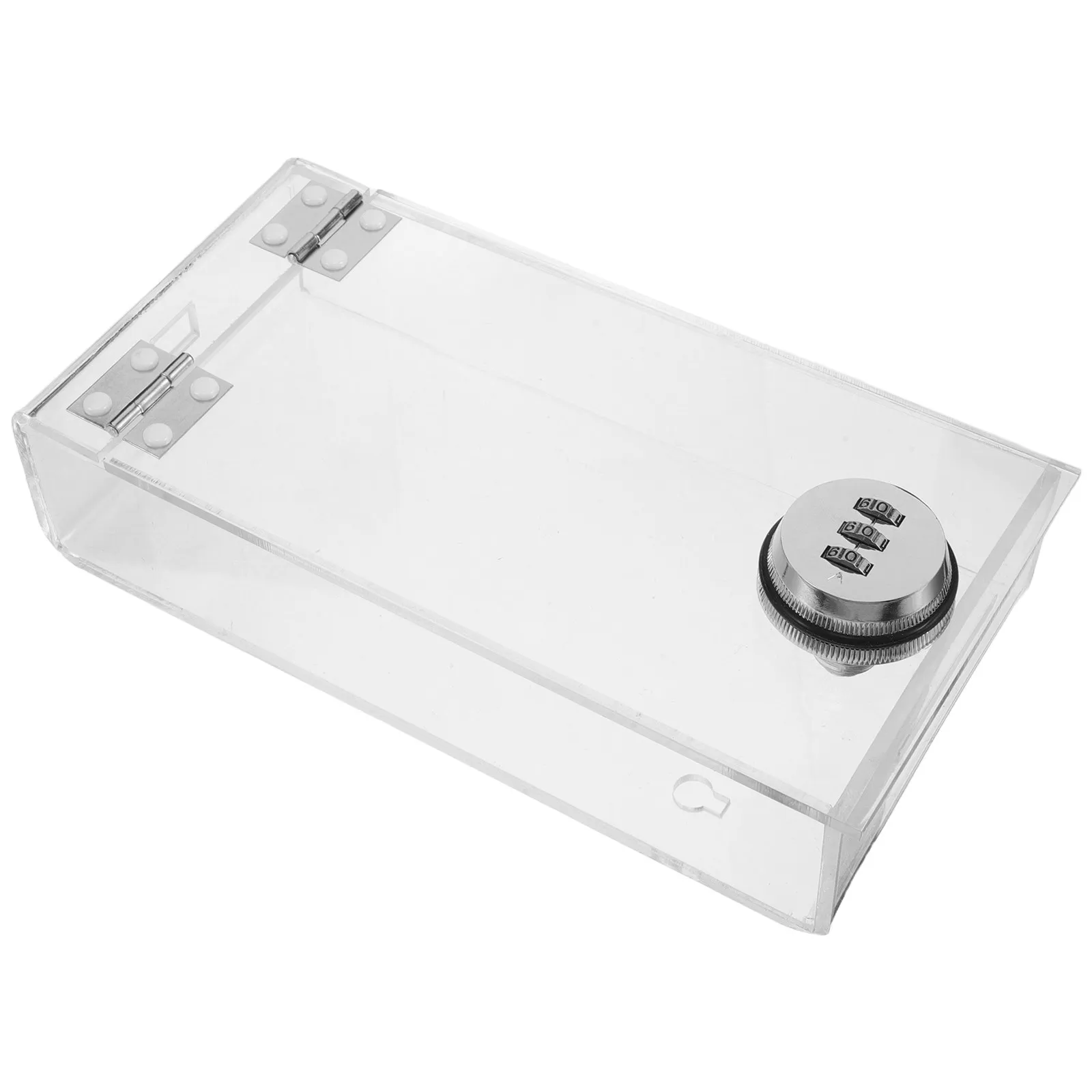 High Transparency Acrylic Cell Phone Organizer Cabinet Lock Mechanism for Smartphones Small Valuables Classroom