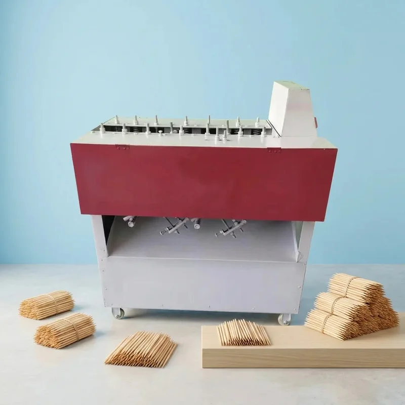 Wooden And Bamboo Toothpick & Chopstick Making Machine 220V/380V 1500W