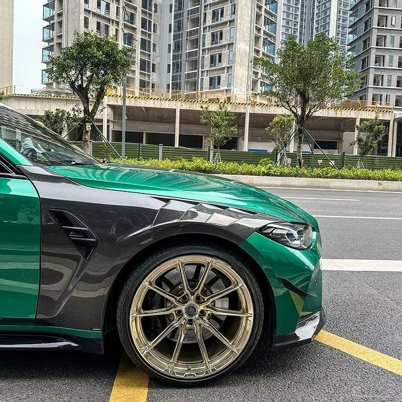 Carbon Apex Dry Carbon Fiber Front Side Fender for G80 M3/G82 M4 AE Style Refit Car Body Parts 155x37x90CM 3-Month Warranty