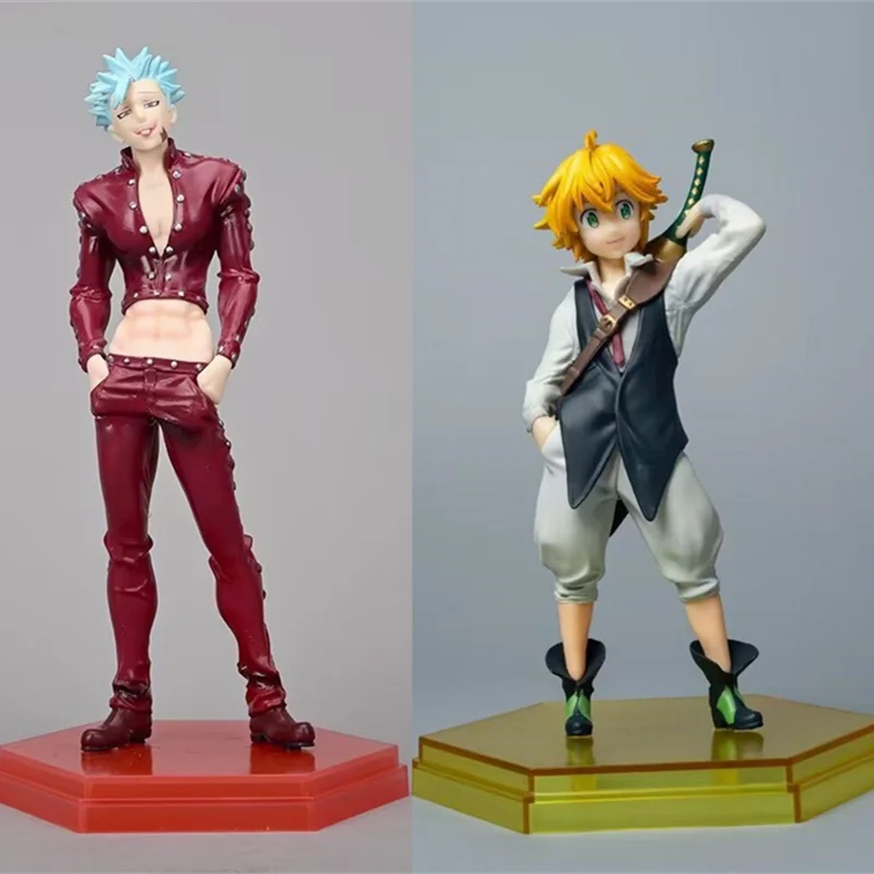 The Seven Deadly Sins: Dragon's Judgement Ban Anime Figure Meliodas PVC Action Figure Model Toys Bookshelf Decoration Doll