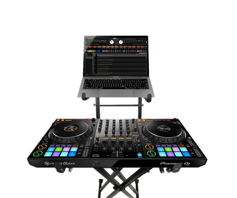 DJ Disk Bracket DJ Controller Bracket DJ Digital Disk Recorder Bracket Ancient X-Type Double Tube Rack Musical Instrument Rack