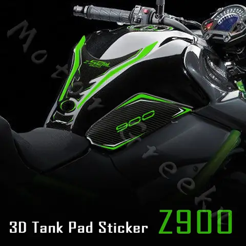 3D 오토바이 연료 탱크 스티커 오일 가스 캡 커버 보호대 데칼 키트 액세서리 Z900 z900 2022 2023 방수