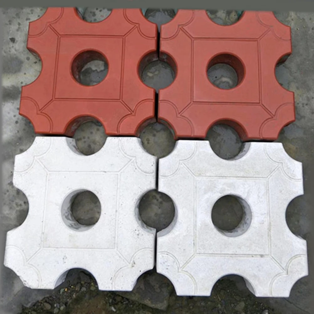 DIY Path Lawn Paving Cement Brick Mold Garden Stone Road Concrete Pavement Tool