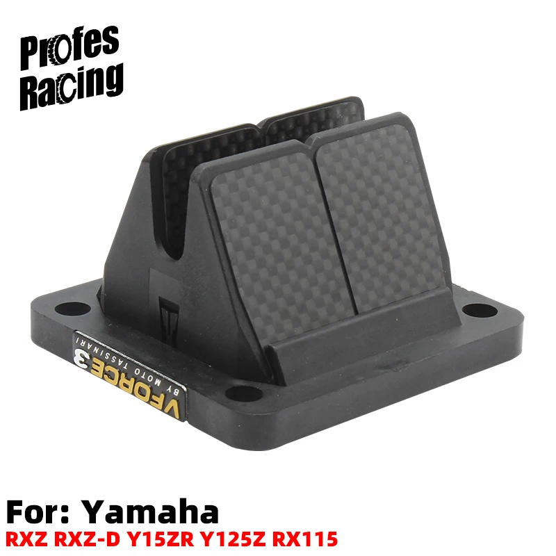 

For Yamaha Intake Reed Valve v3144 RXZ-D Y15ZR RXZ Y15ZR RX115 Vintage Motorcycle Carbon Fiber V-FORCE 3 Reed Valve