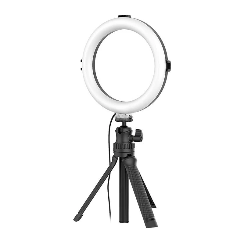 

Online live broadcast handheld bracket RGB ring filling light + additional position mobile phone clip (set)