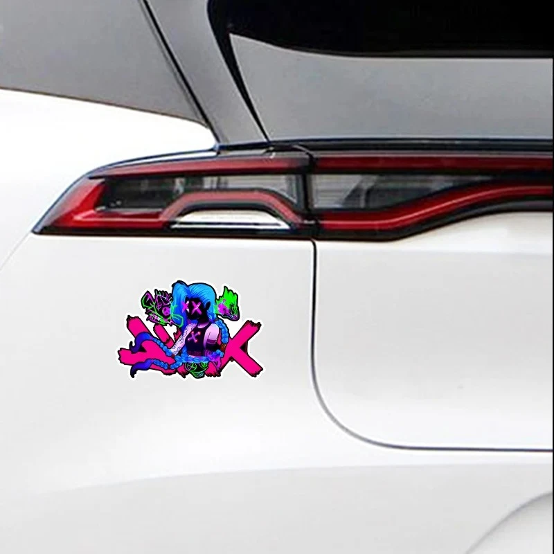 Graffiti Car Sticker Reflective Vinyl Decal Waterproof for Car Window Bumper Motorcycle Helmet JDM Styling Automotive Decor 3