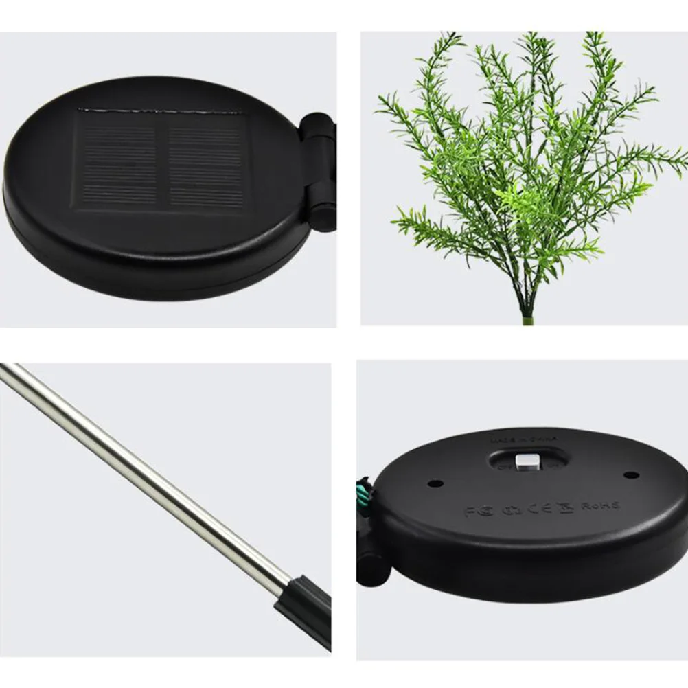 

Christmas Tree Lights Landscape Solar Ground Lawn Lamp Outdoor Path Powered Led Decorative Atmosphere Yard