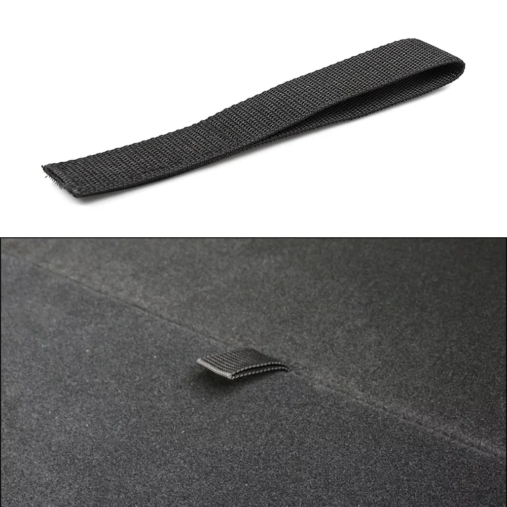 For Tesla Model Y Rear Trunk Boot Cargo Floor Board Rope Pull Strap Carrying Handle