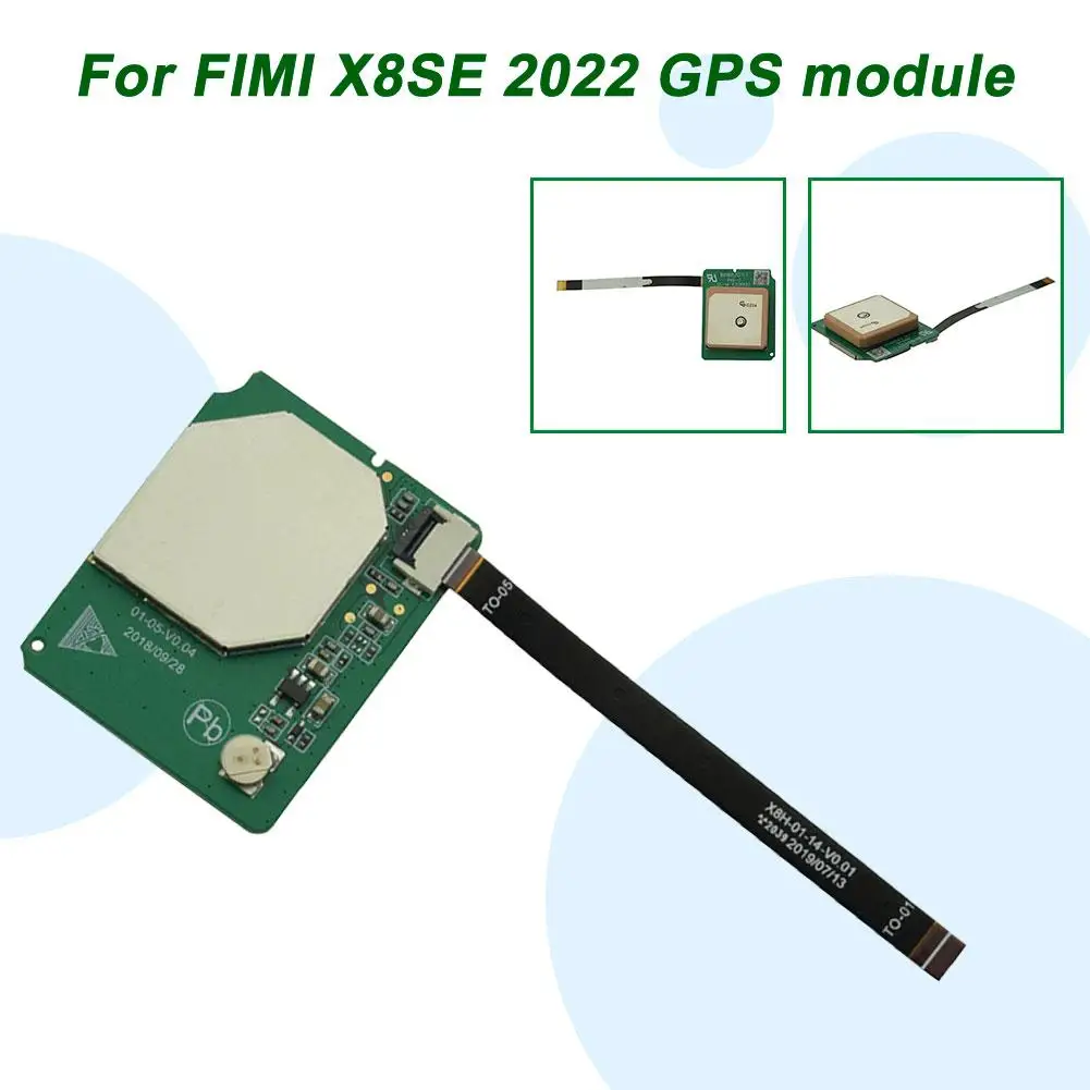 وحدة GPS أصلية جديدة لـ FIMI X8 SE2020/SE 2022/SE 2022 V2 RC كاميرا بدون طيار لوحة GPS مع ملحقات قطع غيار الكابلات #2