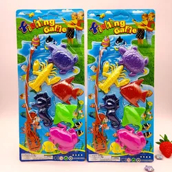 New Cartoon Children Magnetic Fishing Toy Set Baby Toys Outdoor Fishing Games For Children Play Water Fish Hot Gift For Boy Girl