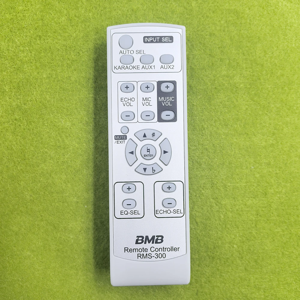 

Original Remote Control RMS-300 For BMB DAS-400 DAS-200 DAS-300 DAS-150 Karaoke AV Receiver