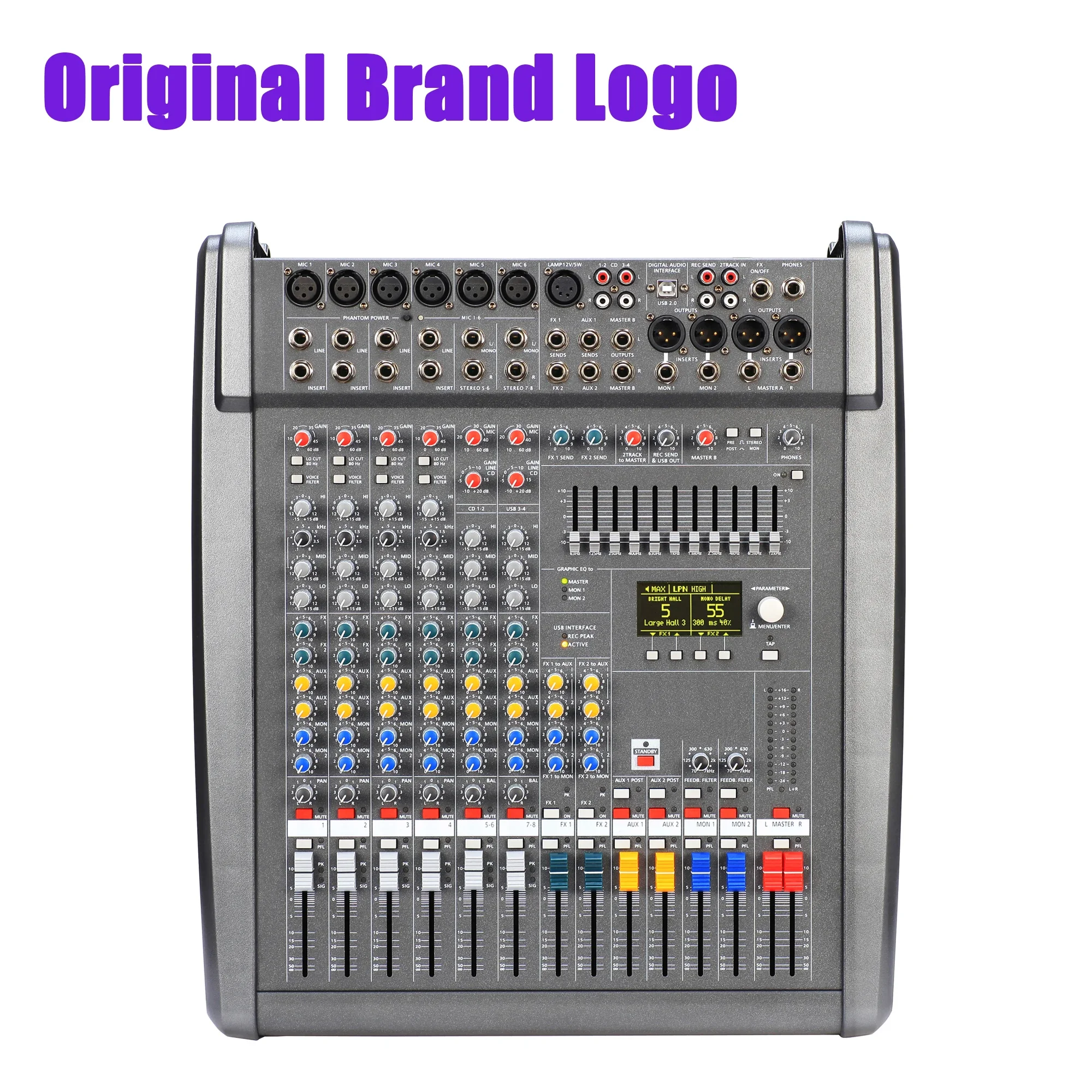 Leicozic CMS600-3 وحدة التحكم خلط الصوت خلاط المهنية 8-قناة خلاط Consola دي Sonido ميسا دي سوم باتيدورا برو الصوت