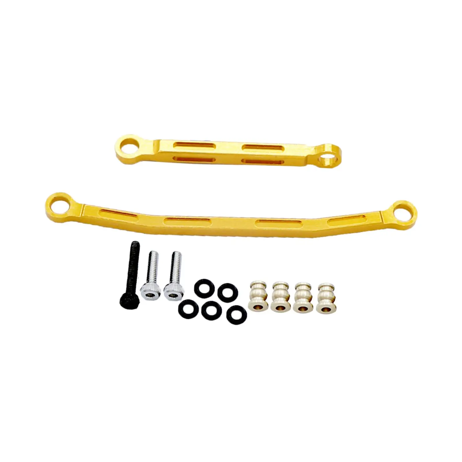 2x RC Steering Link Rods Accessory Steering Rod for RC Crawler Car
