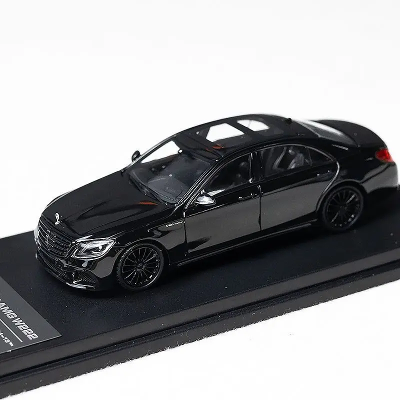 

Литой под давлением KM масштаб 1:64 Benz S65 AMG W222 S-Class Черный рыцарь Автомобиль из сплава Модель автомобиля Коллекционная игрушка Подарок Сувенир Дисплей Орнамент