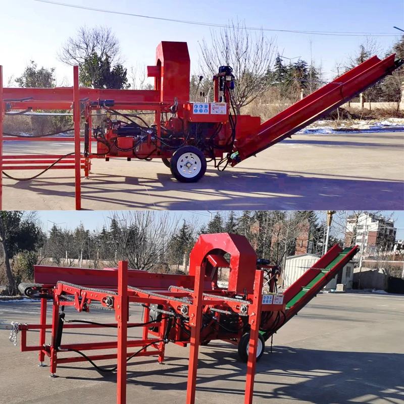 Brand New 2023 35 Ton Fire Wood Splitting Machine Log Wood Processor Full Hydraulic with All Accessories EPA Approved for USA/CA