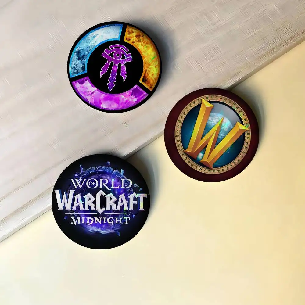 Arthas World Of Warcraft   Cute Anime Figure Icon Badge Handmade Tinplate Brooch For Backpack Clothes Chest Ornament Gifts