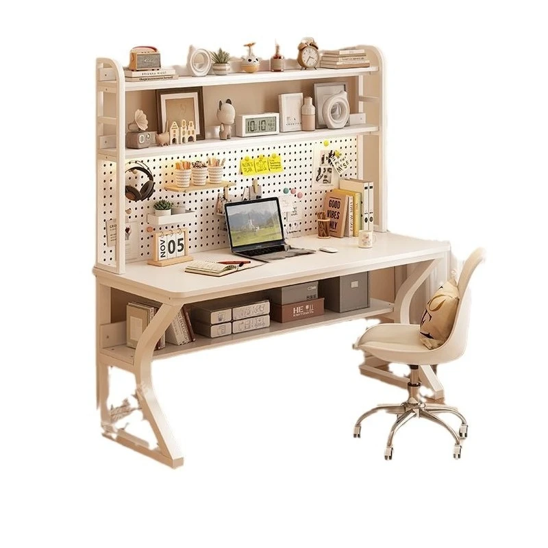 

Computer desk, student home light luxury study table, desk desktop integrated