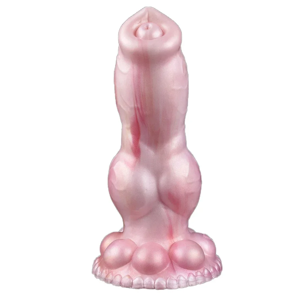 8.1inch Inflatable Monster Dildo Anal Plug with Air Pump for Women Men, G-spot Internal Penetration Toy Butt Plug Adult Sex Toys