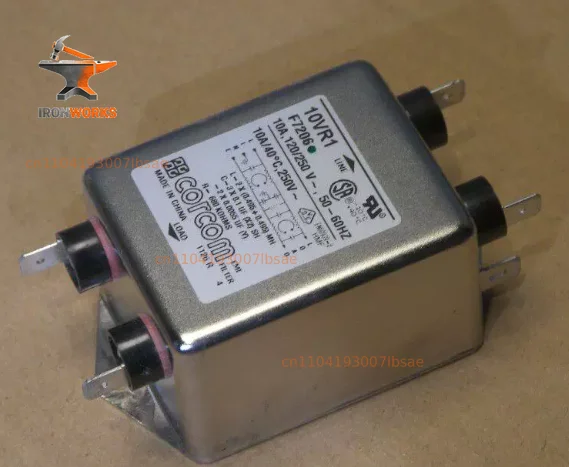 VDE UL CSA Anti Electromagnetic Interference EMI IEC Filter for 6VV1 6A Treadmill