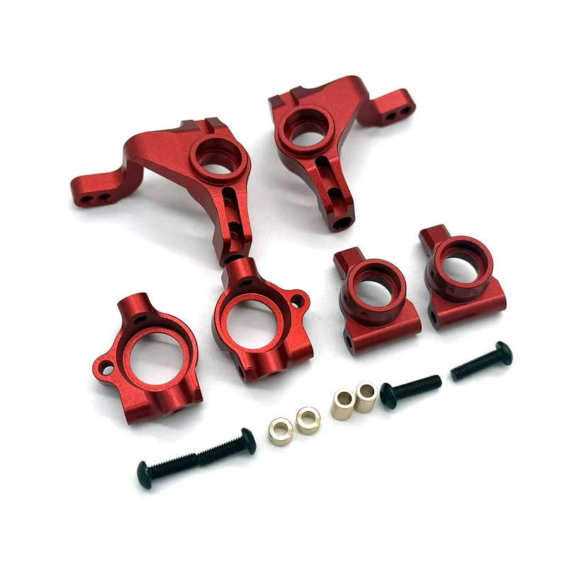 طامية 1/10 XV02 RS Pro التحكم عن بعد اكسسوارات السيارات المعدنية كوب التوجيه C مقعد العجلات الخلفية 3 قطعة مجموعة أجزاء #2